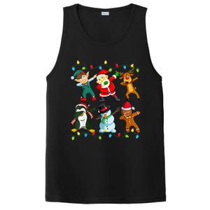 Dabbing Santa Elf Friends Christmas Xmas Dab  PosiCharge Competitor Tank