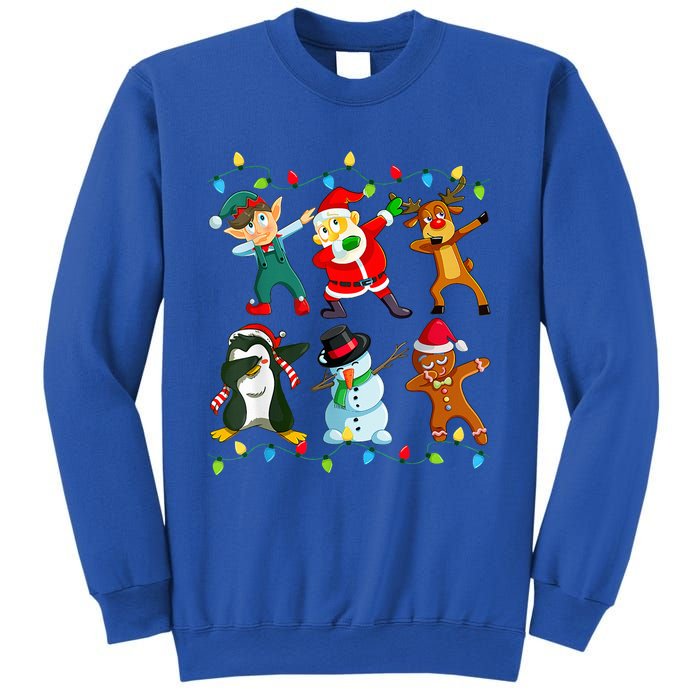 Dabbing Santa Elf Friends Christmas Xmas Dab  Sweatshirt