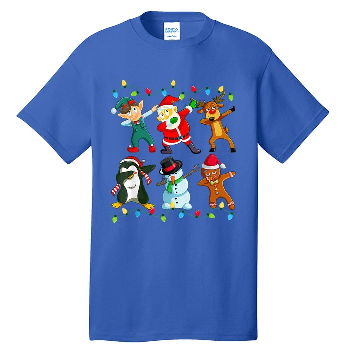 Dabbing Santa Elf Friends Christmas Xmas Dab  Tall T-Shirt