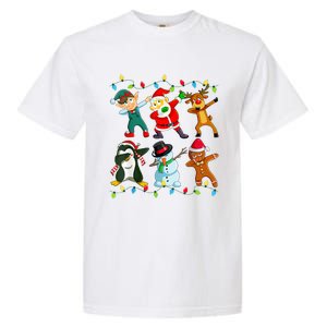 Dabbing Santa Elf Friends Christmas Xmas Dab  Garment-Dyed Heavyweight T-Shirt