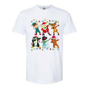 Dabbing Santa Elf Friends Christmas Xmas Dab  Softstyle CVC T-Shirt