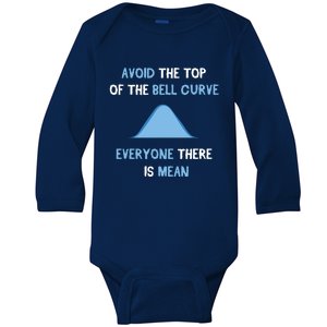 Data Scientist Engineer Statistics Modelling Data Sciene Baby Long Sleeve Bodysuit