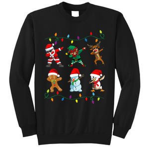 Dabbing Santa Elf Friends Christmas Sweatshirt