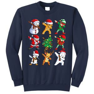 Dabbing Santa Elf Friends Christmas Xmas Dab Sweatshirt