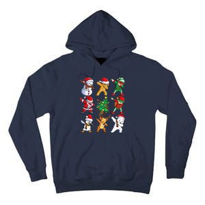 Dabbing Santa Elf Friends Christmas Xmas Dab Tall Hoodie