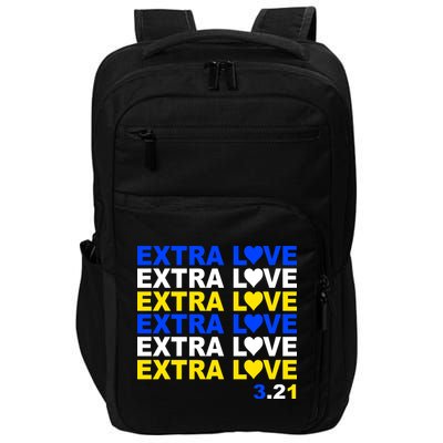 Down Syndrome Extra Love March 21st Impact Tech Backpack