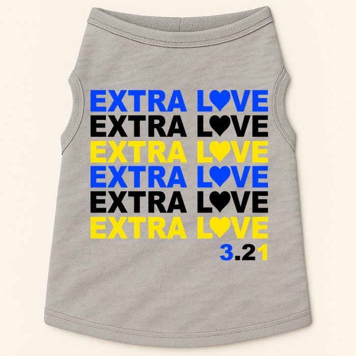 Down Syndrome Extra Love March 21st Doggie Tank