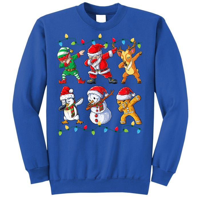 Dabbing Santa Elf Friends Christmas Xmas Dab Sweatshirt