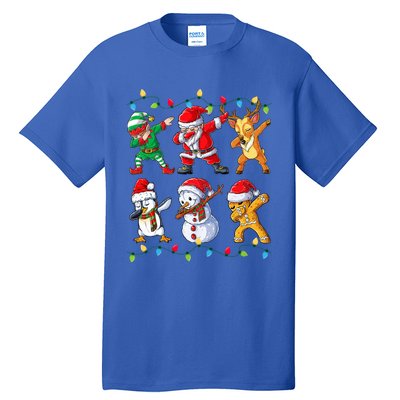 Dabbing Santa Elf Friends Christmas Xmas Dab Tall T-Shirt