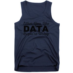 Data Science Engineer Statistics Analyst Finance Researchers Tank Top