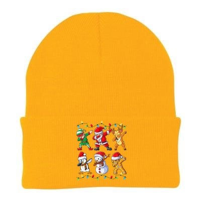 Dabbing Santa Elf Friends Christmas Xmas Dab Knit Cap Winter Beanie