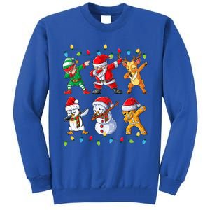 Dabbing Santa Elf Friends Christmas Xmas Dab Tall Sweatshirt