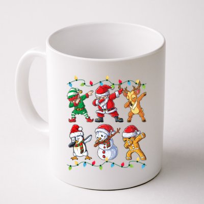 Dabbing Santa Elf Friends Christmas Xmas Dab Gift Coffee Mug