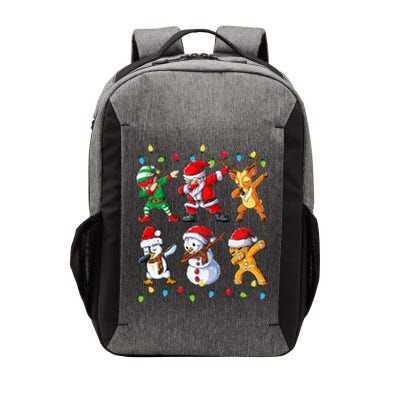 Dabbing Santa Elf Friends Christmas Xmas Dab Vector Backpack