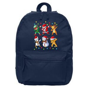 Dabbing Santa Elf Friends Christmas Xmas Dab 16 in Basic Backpack