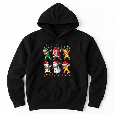 Dabbing Santa Elf Friends Christmas Xmas Dab Hoodie