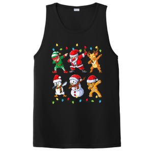 Dabbing Santa Elf Friends Christmas Boy Xmas Dab PosiCharge Competitor Tank