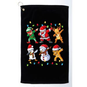 Dabbing Santa Elf Friends Christmas Boy Xmas Dab Platinum Collection Golf Towel