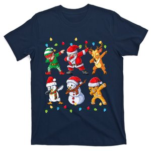 Dabbing Santa Elf Friends Christmas Boy Xmas Dab T-Shirt