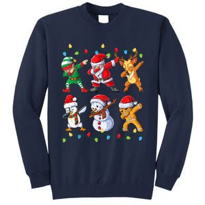 Dabbing Santa Elf Friends Christmas Boy Xmas Dab Tall Sweatshirt