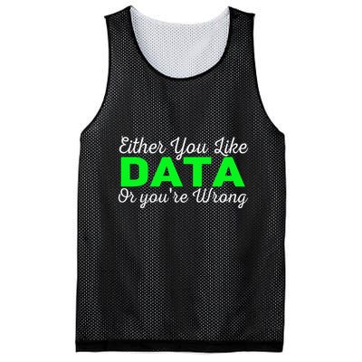 Data Science Engineer Statistics Analyst Finance Researchers Mesh Reversible Basketball Jersey Tank