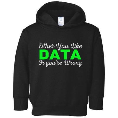 Data Science Engineer Statistics Analyst Finance Researchers Toddler Hoodie