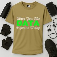Data Science Engineer Statistics Analyst Finance Researchers Cooling Performance Crew T-Shirt