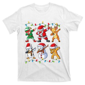 Dabbing Santa Elf Friends Christmas B.O.Y.S G.I.R.L.S M.E.N Xmas Dab T-Shirt