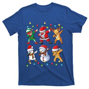 Dabbing Santa Elf Friends Christmas Xmas Dab Funny Gift T-Shirt