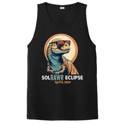 Dinosaur Solar Eclipse April 8 2024 Eclipse Trex PosiCharge Competitor Tank