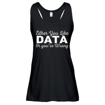 Data Science Engineer Statistics Analyst Finance Researchers Ladies Essential Flowy Tank