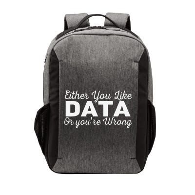 Data Science Engineer Statistics Analyst Finance Researchers Vector Backpack