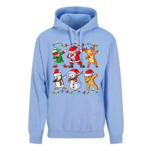 Dabbing Santa Elf Friends Christmas Xmas Dab Unisex Surf Hoodie