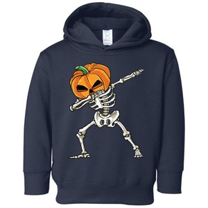 Dabbing Skeleton For Boy Halloween 2024 Toddler Hoodie