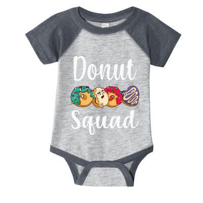 Donut Squad Funny Donut Lover Infant Baby Jersey Bodysuit