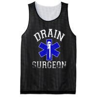 Drain Surgeon Funny Plumber And Pipefitter Mesh Reversible Basketball Jersey Tank