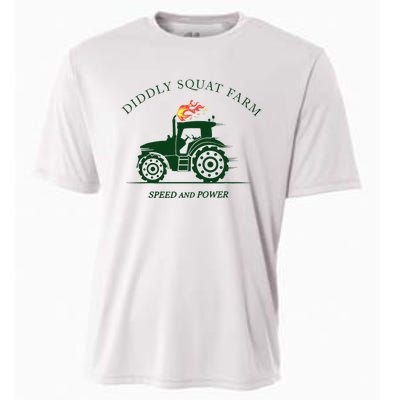 Diddly Squat Farm Green Tractor Farmer Cooling Performance Crew T-Shirt