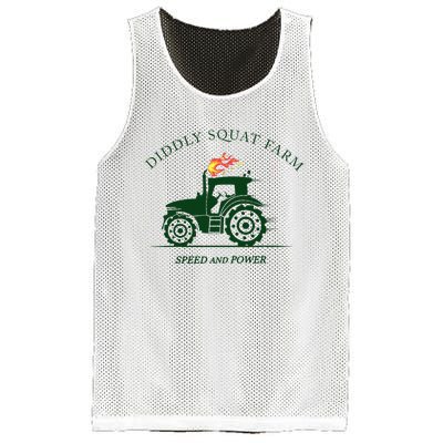 Diddly Squat Farm Green Tractor Farmer Mesh Reversible Basketball Jersey Tank