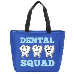 Dental Squad For Dental Assistant Funny Gift Zip Tote Bag