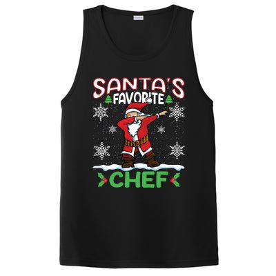 Dab Santas Favorite Chef Christmas Santa Dabbing Gift PosiCharge Competitor Tank