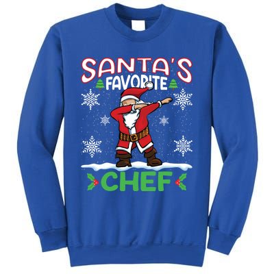 Dab Santas Favorite Chef Christmas Santa Dabbing Gift Sweatshirt