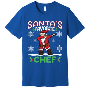 Dab Santas Favorite Chef Christmas Santa Dabbing Gift Premium T-Shirt