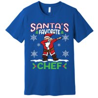 Dab Santas Favorite Chef Christmas Santa Dabbing Gift Premium T-Shirt