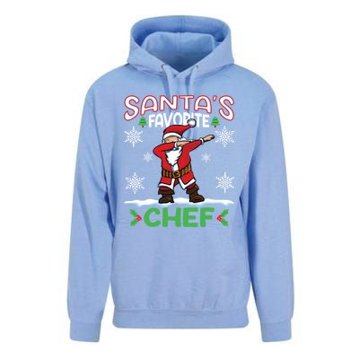 Dab Santas Favorite Chef Christmas Santa Dabbing Gift Unisex Surf Hoodie