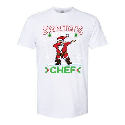 Dab Santas Favorite Chef Christmas Santa Dabbing Gift Softstyle CVC T-Shirt