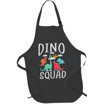 Dino Squad Fossils Dinsosaur Full-Length Apron With Pockets