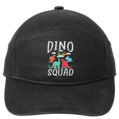 Dino Squad Fossils Dinsosaur 7-Panel Snapback Hat