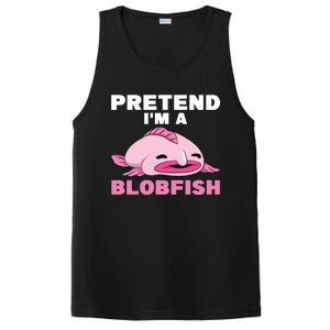 Deep Sea Fish Sea Animal Pretend Im A Blobfish Cool Gift PosiCharge Competitor Tank