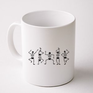 Dancing Skeletons Fun Halloween Pumpkin Spice Witch Graphic Gift Coffee Mug