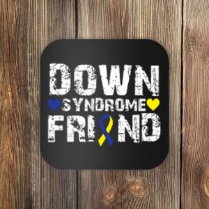 Down Syndrome Friend Family Matching For Down Syndrome Awareness Gift Coaster